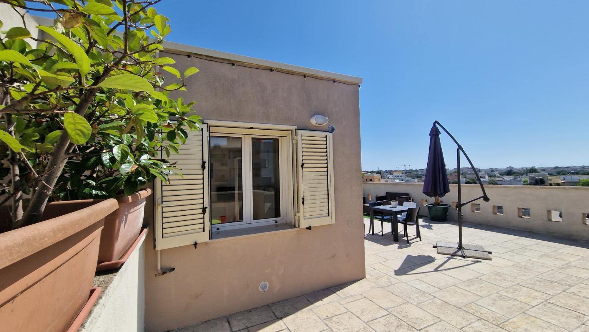 "Elle Home" Attico Panoramico Lecce Exteriör bild