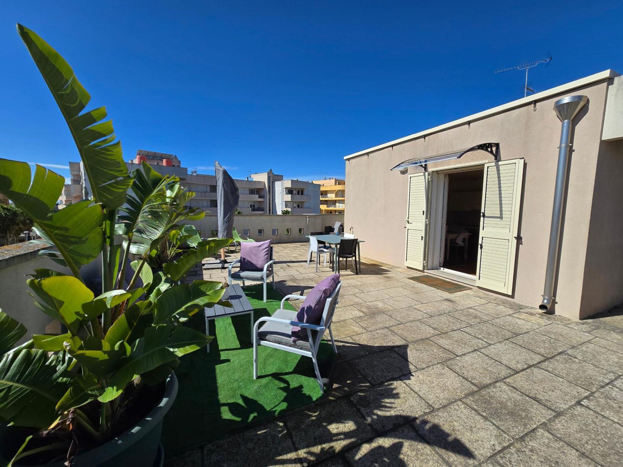 "Elle Home" Attico Panoramico Lecce Exteriör bild